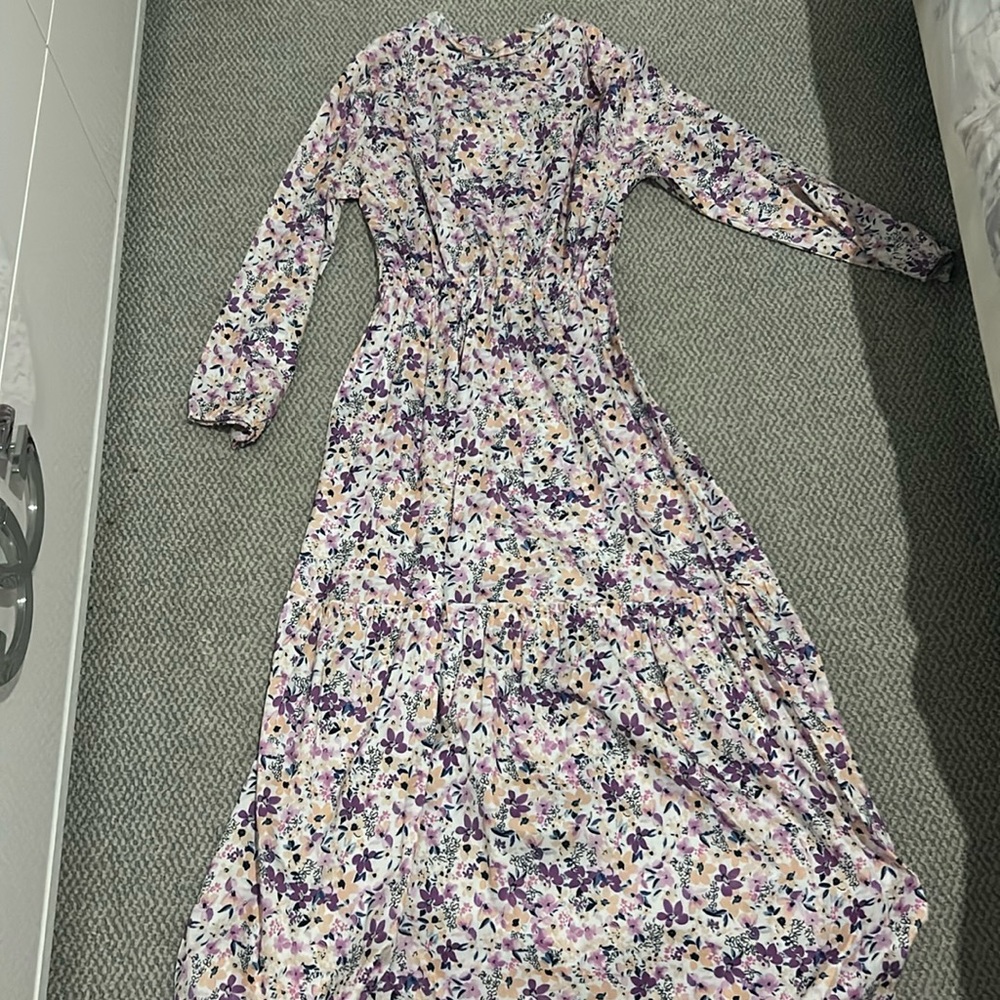 Floral maxi dress